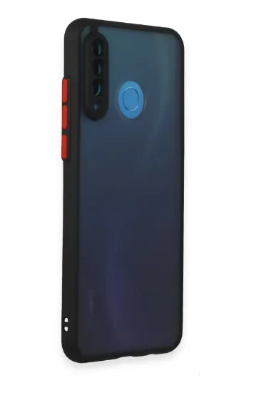 Newface Huawei P30 Lite Kılıf Montreal Silikon Kapak - Siyah resmi