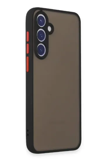 Newface Samsung Galaxy S23 Kılıf Montreal Silikon Kapak - Siyah resmi