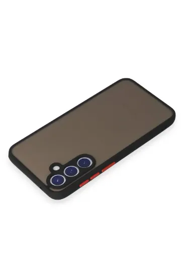 Newface Samsung Galaxy S23 Kılıf Montreal Silikon Kapak - Siyah resmi
