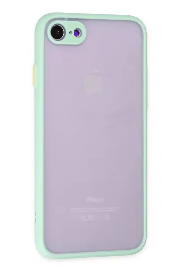 Newface iPhone 7 Kılıf Montreal Silikon Kapak - Turkuaz resmi
