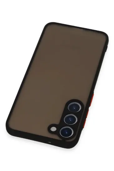 Newface Samsung Galaxy S23 Plus Kılıf Montreal Silikon Kapak - Siyah resmi