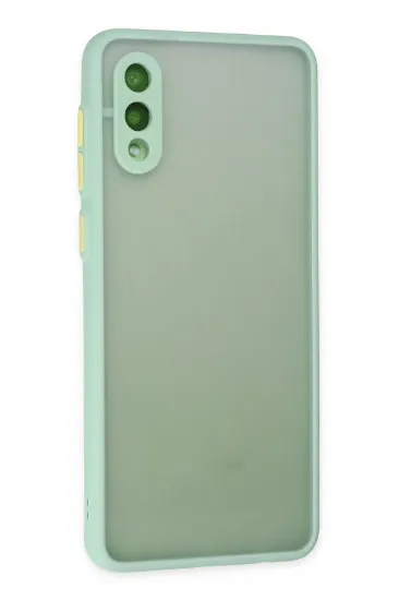 Newface Samsung Galaxy A02 Kılıf Montreal Silikon Kapak - Turkuaz resmi