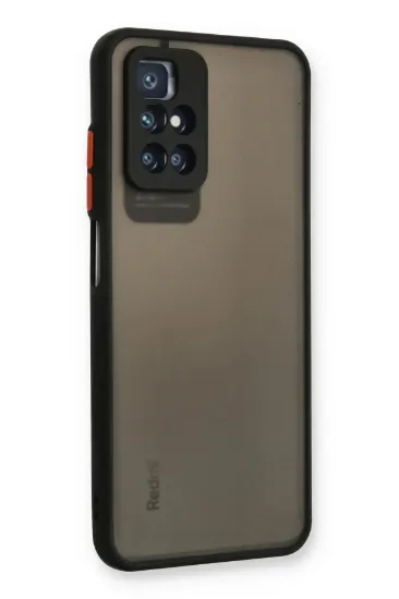 Newface Xiaomi Redmi 10 2022 Kılıf Montreal Silikon Kapak - Siyah resmi