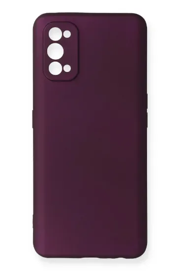 Newface Realme 7 Pro Kılıf First Silikon - Mürdüm resmi