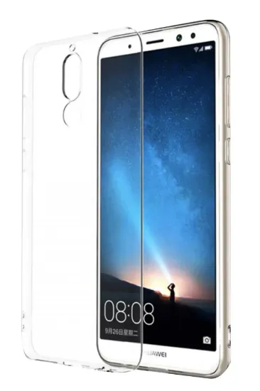 Newface Huawei Mate 10 Lite Kılıf Lüx Şeffaf Silikon resmi