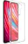 Newface Xiaomi Redmi Note 8 Pro Kılıf Lüx Şeffaf Silikon resmi