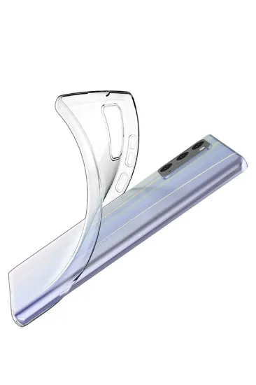 Newface Samsung Galaxy Note 20 Kılıf Lüx Şeffaf Silikon resmi