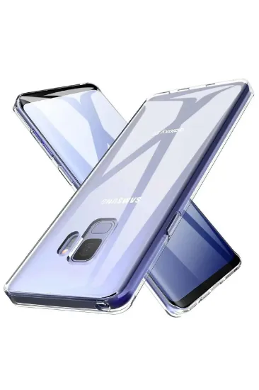 Newface Samsung Galaxy S9 Kılıf Lüx Şeffaf Silikon resmi