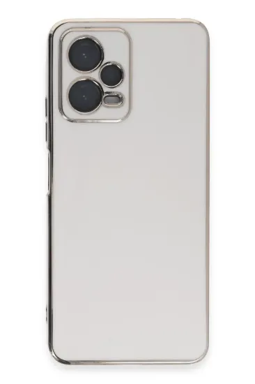 Newface Xiaomi Poco X5 5G Kılıf Volet Silikon - Beyaz resmi