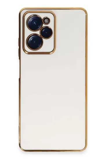Newface Xiaomi Poco X5 Pro 5G Kılıf Volet Silikon - Beyaz resmi