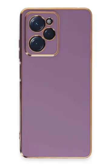 Newface Xiaomi Poco X5 Pro 5G Kılıf Volet Silikon - Mor resmi