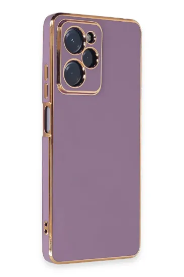 Newface Xiaomi Poco X5 Pro 5G Kılıf Volet Silikon - Mor resmi