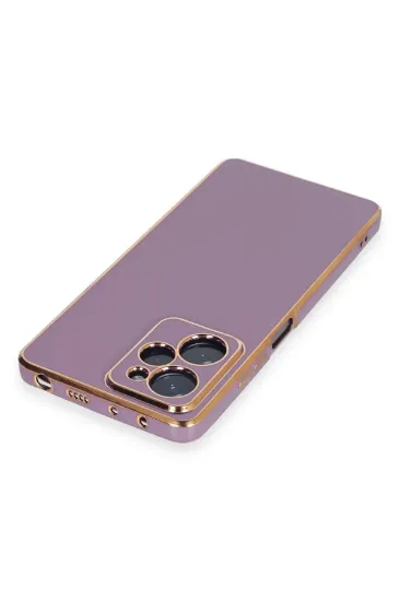 Newface Xiaomi Poco X5 Pro 5G Kılıf Volet Silikon - Mor resmi