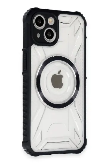 Newface iPhone 14 Kılıf Prag Magneticsafe Kapak - Siyah resmi
