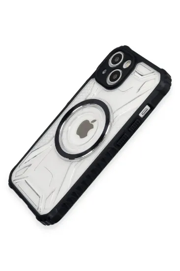 Newface iPhone 14 Kılıf Prag Magneticsafe Kapak - Siyah resmi