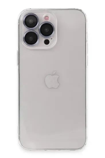 Newface iPhone 13 Pro Max Kılıf Luko Lens Silikon - Sierra Blue resmi