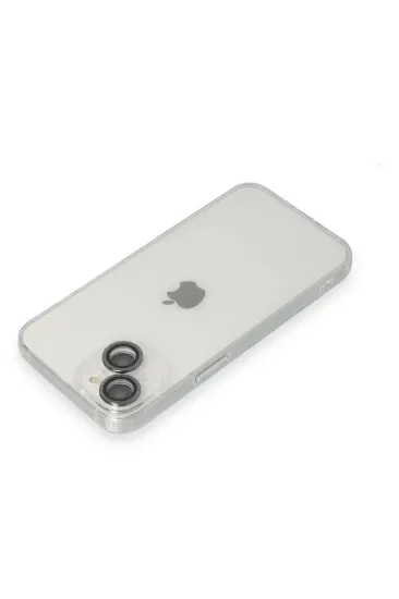 Newface iPhone 14 Kılıf Luko Lens Silikon - Siyah resmi