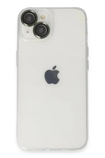 Newface iPhone 14 Kılıf Luko Lens Silikon - Yeşil resmi