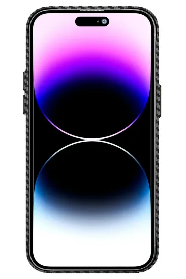 Newface iPhone 13 Pro Max Kılıf Mekanik Magsafe Kapak - Siyah resmi