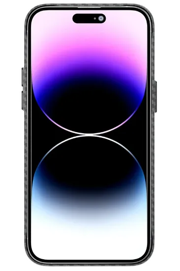 Newface iPhone 13 Pro Max Kılıf Mekanik Magsafe Kapak - Füme - 1 resmi