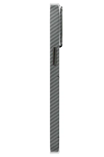 Newface iPhone 13 Pro Max Kılıf Mekanik Magsafe Kapak - Füme - 3 resmi