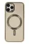 Newface iPhone 12 Pro Max Kılıf Coco Deri Magneticsafe Silikon - Krem resmi