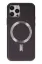 Newface iPhone 12 Pro Max Kılıf Coco Deri Magneticsafe Silikon - Derin Mor resmi