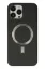 Newface iPhone 13 Pro Max Kılıf Coco Deri Magneticsafe Silikon - Siyah resmi