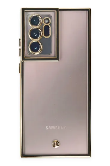 Newface Samsung Galaxy Note 20 Ultra Kılıf Liva Lens Silikon - Siyah resmi