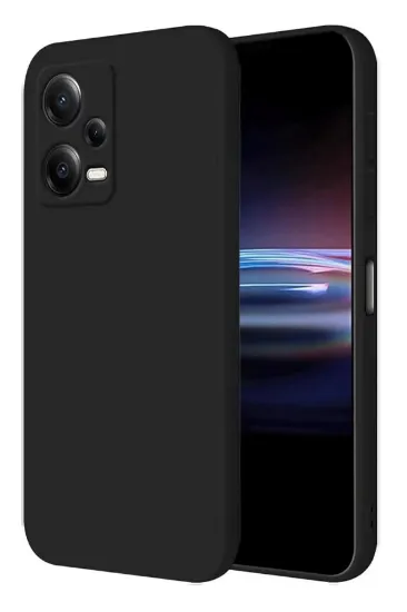 Newface Xiaomi Poco X5 5G Kılıf First Silikon - Siyah resmi