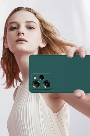 Newface Xiaomi Poco X5 5G Kılıf First Silikon - Siyah resmi
