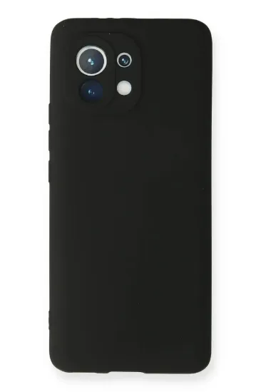 Newface Xiaomi Mi 11 Kılıf First Silikon - Siyah resmi