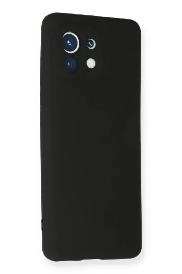 Newface Xiaomi Mi 11 Kılıf First Silikon - Siyah resmi