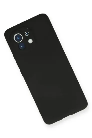 Newface Xiaomi Mi 11 Kılıf First Silikon - Siyah resmi