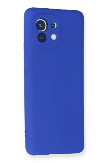Newface Xiaomi Mi 11 Kılıf First Silikon - Lacivert resmi