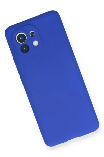 Newface Xiaomi Mi 11 Kılıf First Silikon - Lacivert resmi