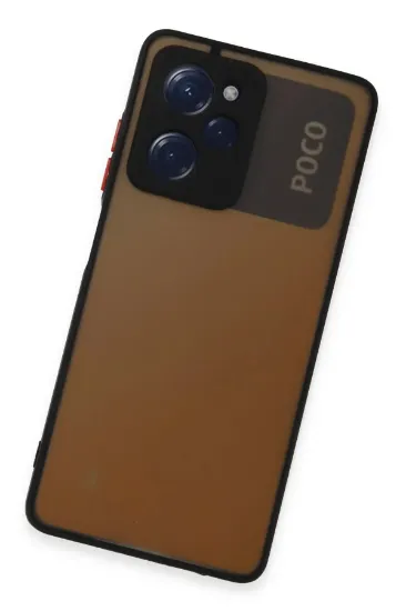 Newface Xiaomi Poco X5 Pro 5G Kılıf Montreal Silikon Kapak - Siyah resmi