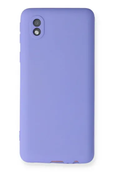 Newface Samsung Galaxy A01 Core Kılıf First Silikon - Lila resmi