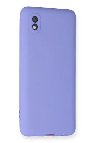 Newface Samsung Galaxy A01 Core Kılıf First Silikon - Lila resmi