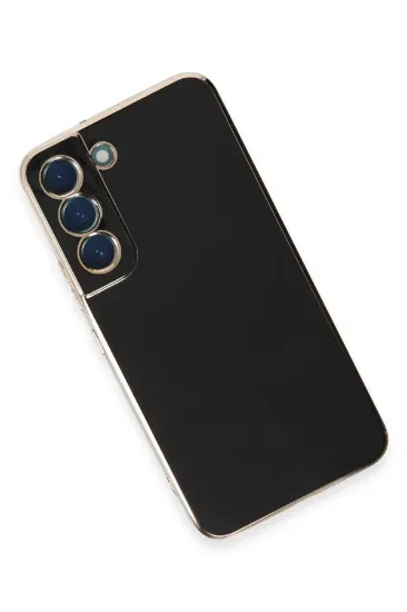 Newface Samsung Galaxy S21 Kılıf Volet Silikon - Siyah resmi