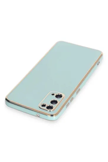 Newface Samsung Galaxy S20 Kılıf Volet Silikon - Açık Yeşil resmi