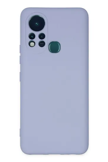 Newface İnfinix Hot 11s Kılıf Nano içi Kadife Silikon - Lila resmi