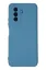 Newface Huawei Nova Y70 Kılıf Nano içi Kadife Silikon - Mavi resmi