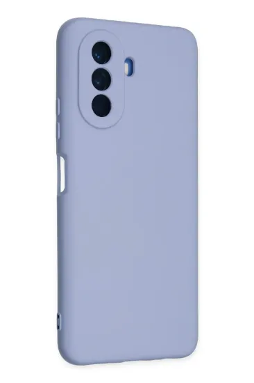 Newface Huawei Nova Y70 Kılıf Nano içi Kadife Silikon - Lila resmi
