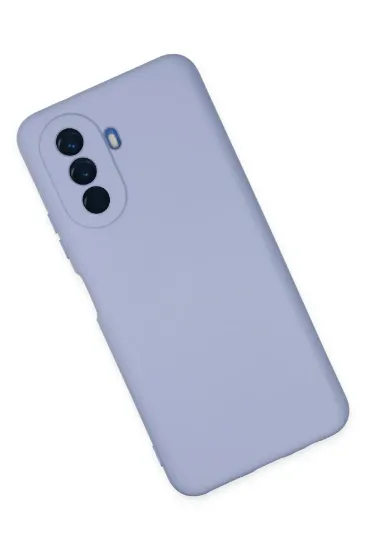 Newface Huawei Nova Y70 Kılıf Nano içi Kadife Silikon - Lila resmi