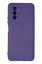 Newface Huawei Nova Y70 Kılıf Nano içi Kadife Silikon - Mor resmi