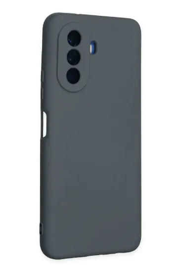 Newface Huawei Nova Y70 Kılıf Nano içi Kadife Silikon - Gri resmi