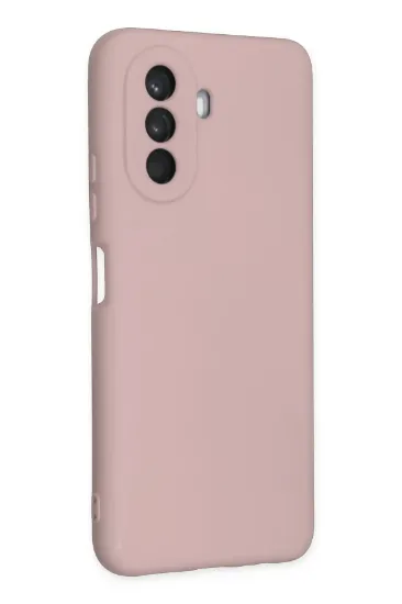 Newface Huawei Nova Y70 Kılıf Nano içi Kadife Silikon - Pudra resmi