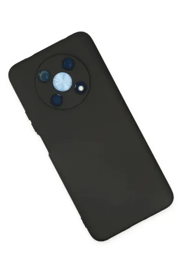 Newface Huawei Nova Y90 Kılıf Nano içi Kadife Silikon - Siyah resmi