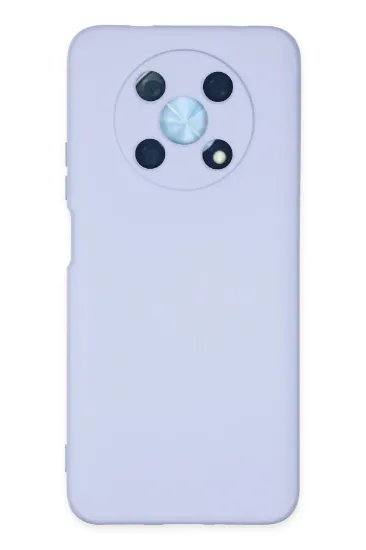 Newface Huawei Nova Y90 Kılıf Nano içi Kadife Silikon - Lila resmi